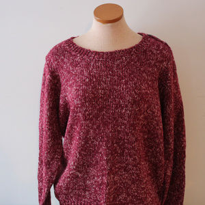 St. John's Bay Sweaters - Maroon Woman's Long Sleeve XL Sweater St. John's Bay Sweaters - Maroon Woman's Long Sleeve XL Sweater